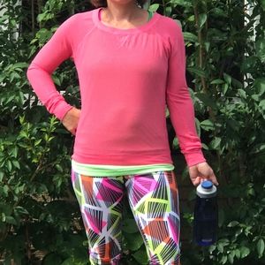 Aeropostale Long Sleeve Mesh Top